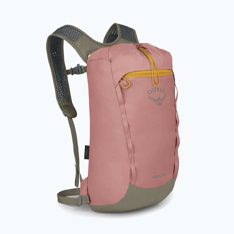 Osprey Daylite Cinch 15 rucsac de trekking albastru cenușiu roz/galben-arăt 6