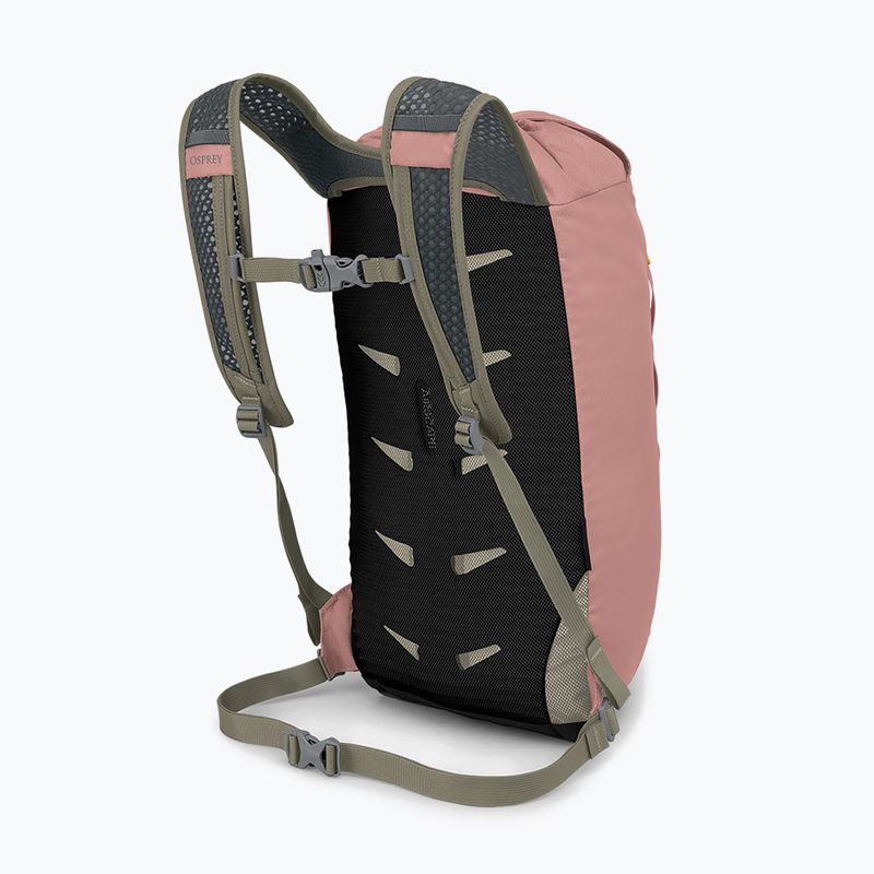 Osprey Daylite Cinch 15 rucsac de trekking albastru cenușiu roz/galben-arăt 7