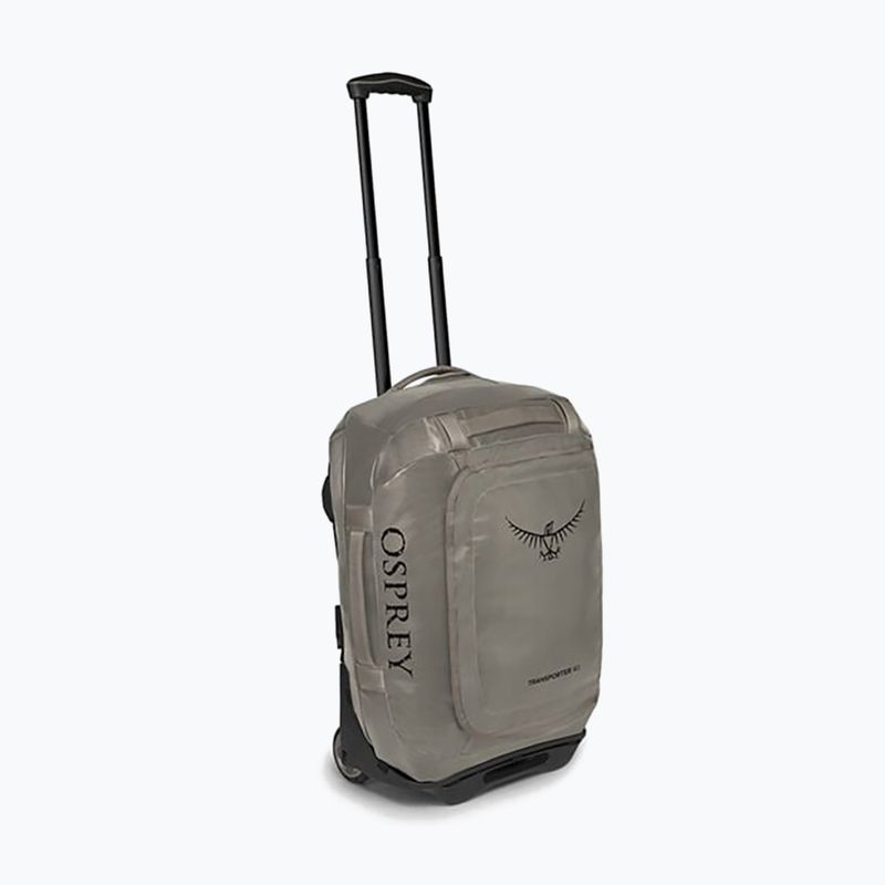 Valiză de călătorie Osprey Transporter Wheeled Duffel 40 l tan concrete