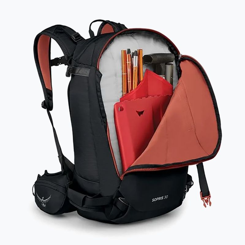 Rucsac de schi de tură pentru femei Osprey Sopris 30 l black 5