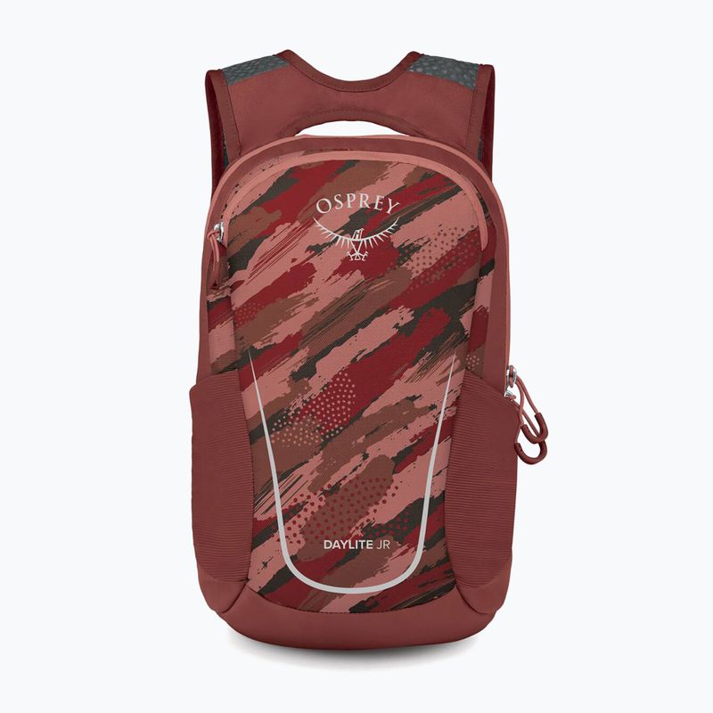 Rucsac de oraș pentru copii Osprey Daylite Jr 9 l brush strokes print/red canyon