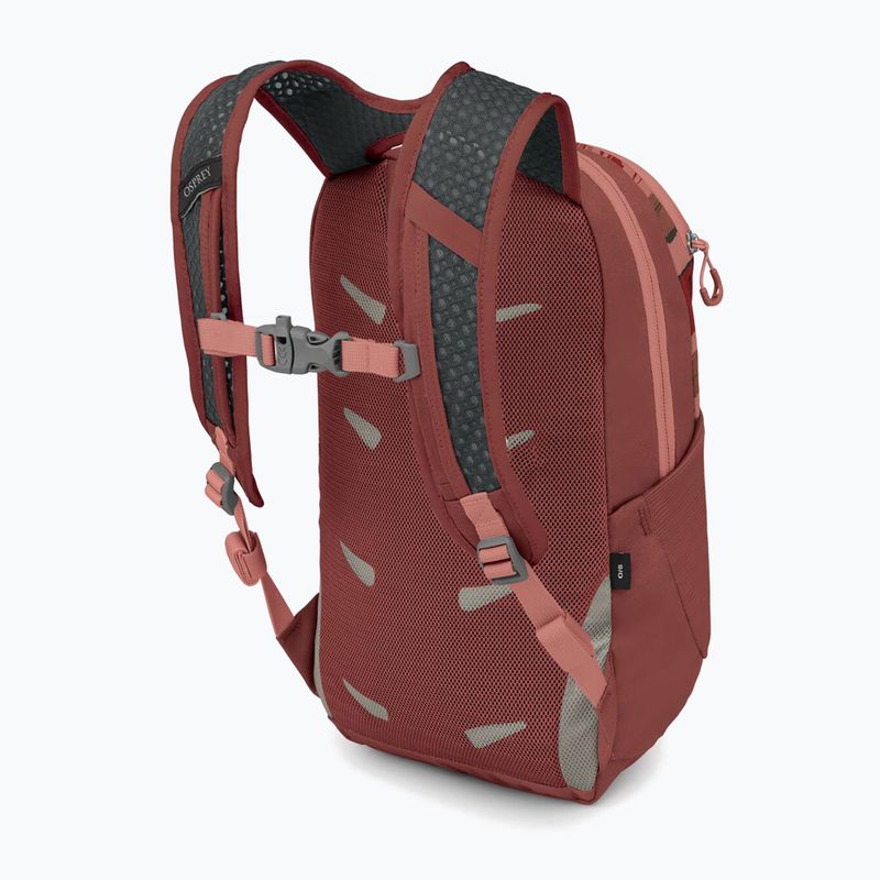 Rucsac de oraș pentru copii Osprey Daylite Jr 9 l brush strokes print/red canyon