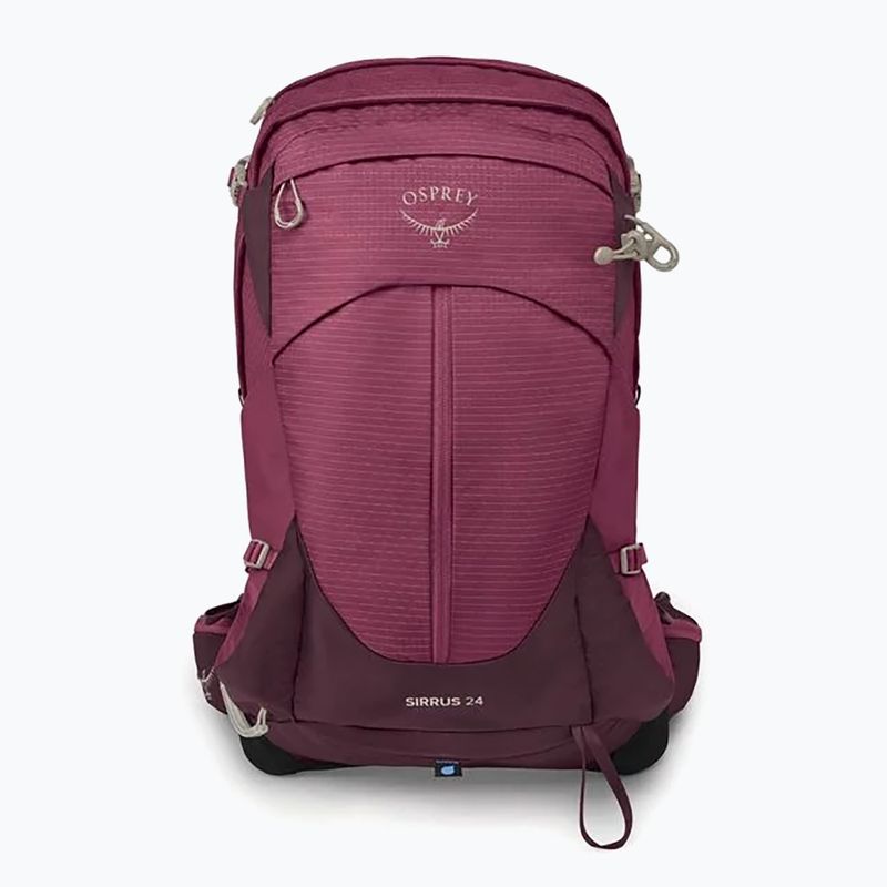 Rucsac turistic pentru femei Osprey Sirrus 24 l elderberry purple / chiru tan