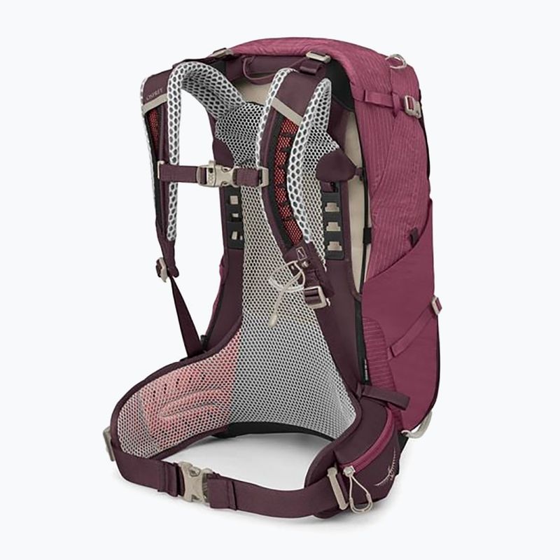 Rucsac turistic pentru femei Osprey Sirrus 24 l elderberry purple / chiru tan 2