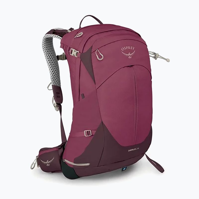 Rucsac turistic pentru femei Osprey Sirrus 24 l elderberry purple / chiru tan 3