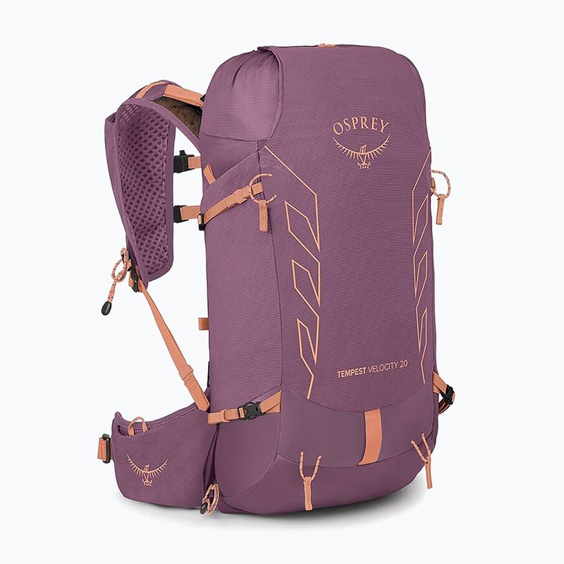 Rucsac turism pentru femei Osprey Tempest Velocity 20 l pashmina/melon 2