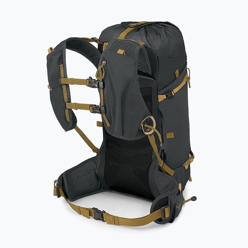 Rucsac turistic pentru bărbați Osprey Talon Velocity 20 l dark charcoal/tumbleweed yellow 4