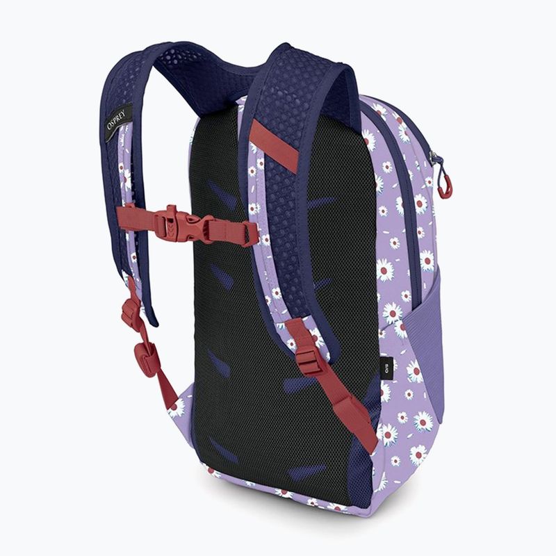 Rucsac de oraș pentru copii Osprey Daylite Youth Pack 9 l daisy print/euphoria purple 3