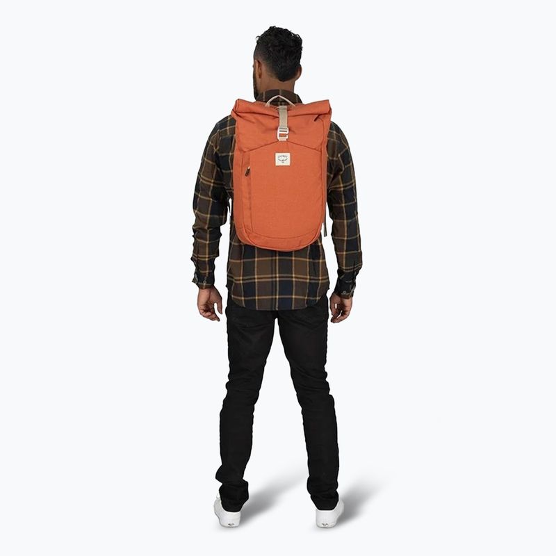 Rucsac de oraș  Osprey Arcane Roll Top Pack 22 l porcelain orange heather 9