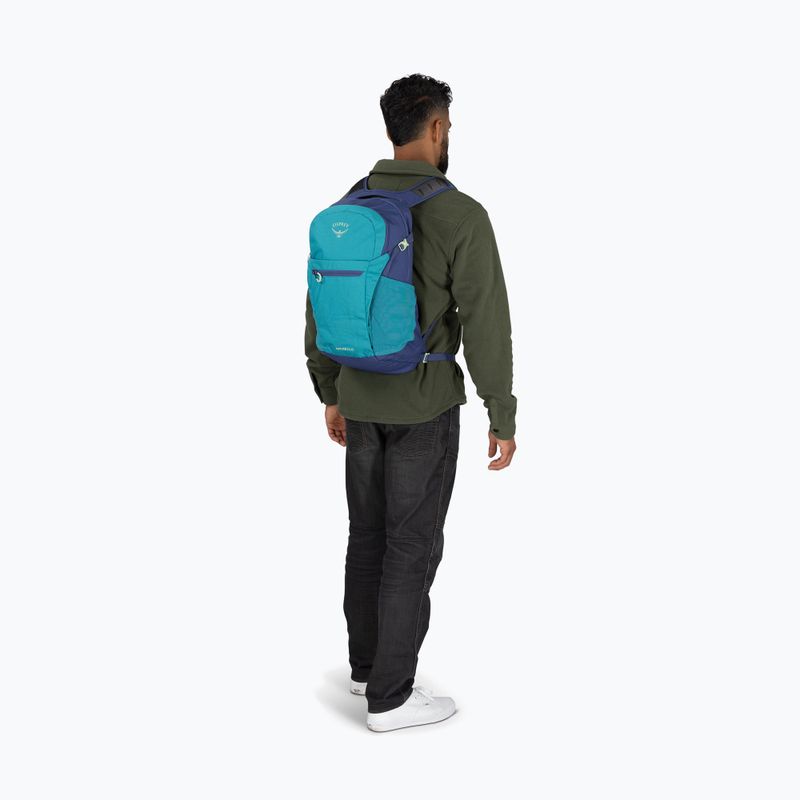 Rucsac turistic Osprey Daylite Plus 20 l blue spikemoss / alkaline 9