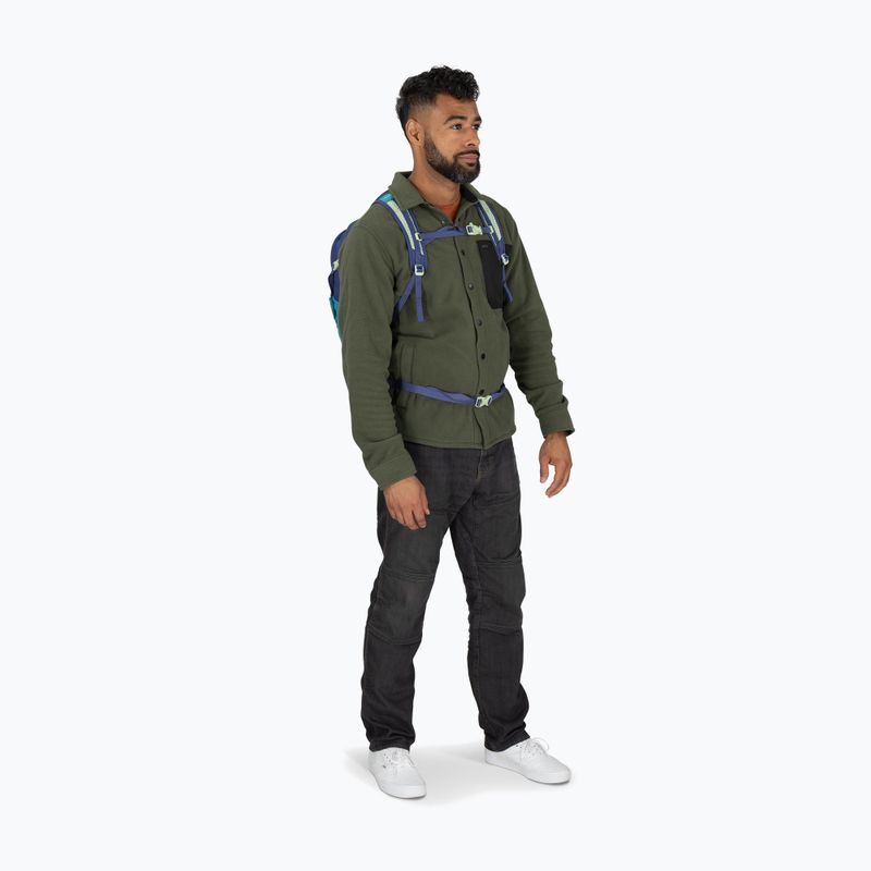 Rucsac turistic Osprey Daylite Plus 20 l blue spikemoss / alkaline 10