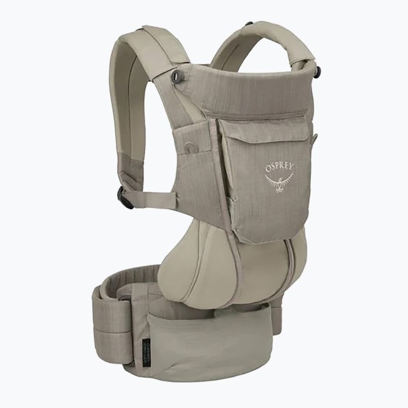 Port-bebeluș Osprey Poco Soft Child Carrier LT tan concrete 4