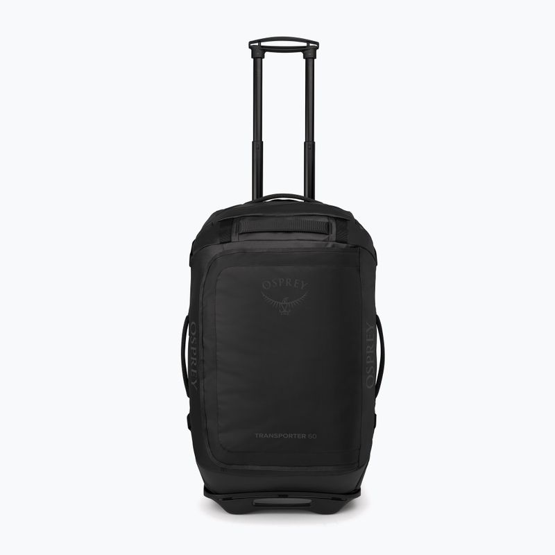 Geantă de voiaj Osprey Transporter Wheeled Duffel 60 l raven black