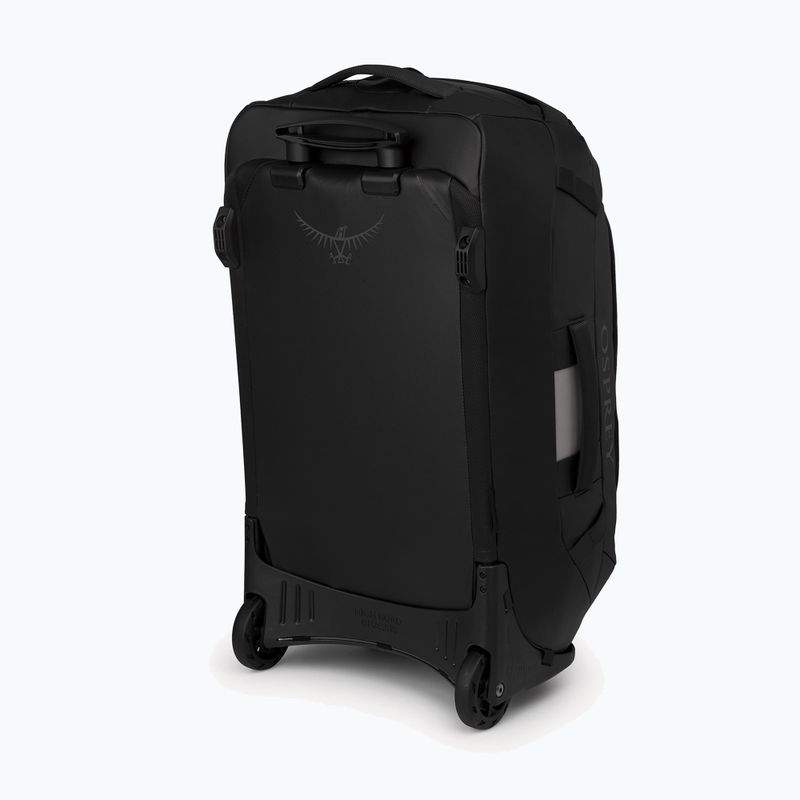 Geantă de voiaj Osprey Transporter Wheeled Duffel 60 l raven black 3