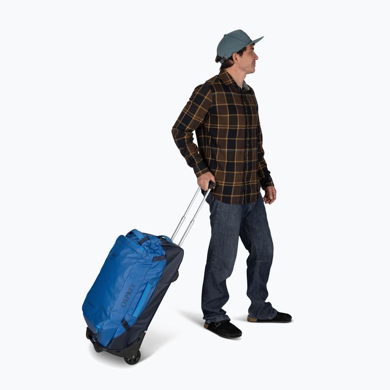 Geantă de voiaj Osprey Transporter Wheeled Duffel 60 l blue flame 9