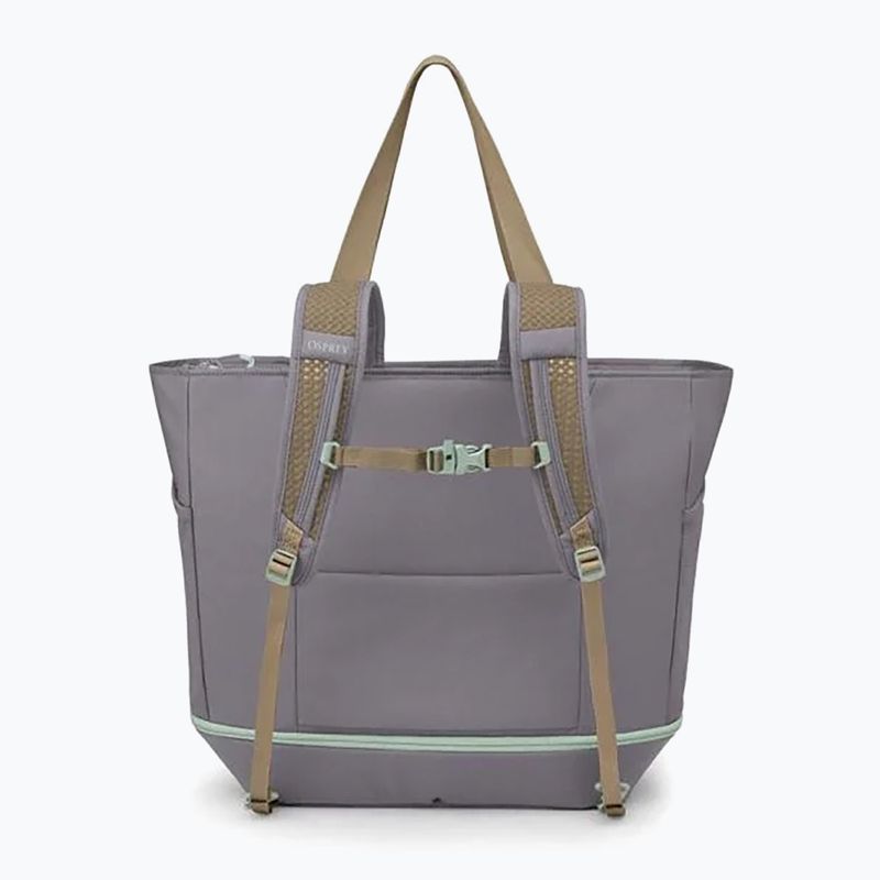 Geantă de voiaj Osprey Daylite Large Tote 26 l soundwave grey / latte brown