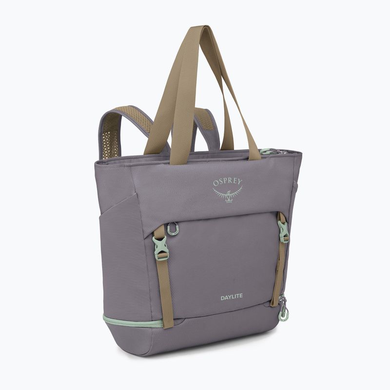 Geantă de voiaj Osprey Daylite Large Tote 26 l soundwave grey / latte brown 2