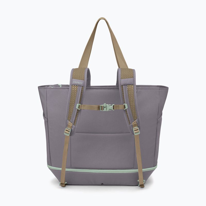 Geantă de voiaj Osprey Daylite Large Tote 26 l soundwave grey / latte brown 3