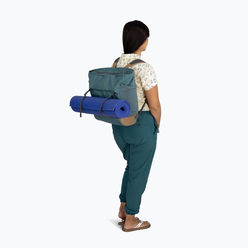 Geantă de voiaj Osprey Daylite Large Tote 26 l cascade blue / latte brown 8