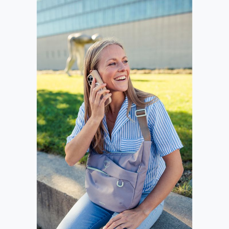 Borsetă Osprey Daylite Crossbody Pouch 6 l soundwave grey/latte brown 10