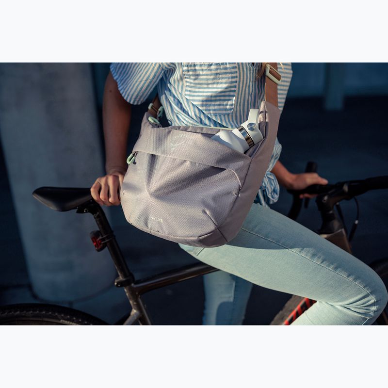 Borsetă Osprey Daylite Crossbody Pouch 6 l soundwave grey/latte brown 11