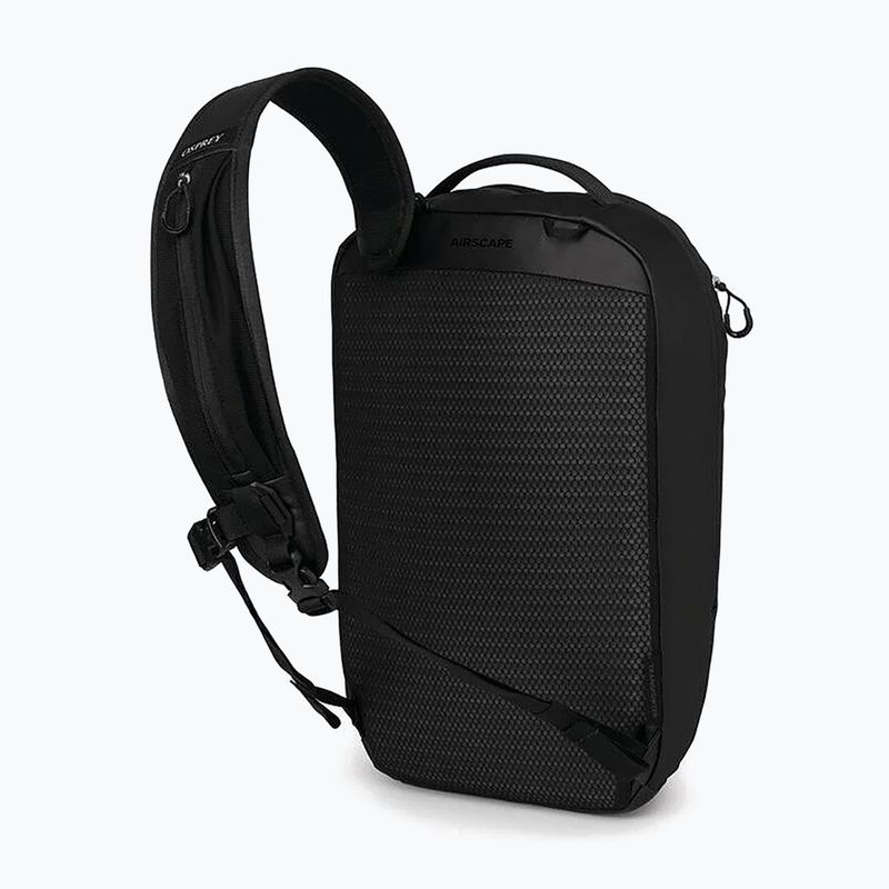 Rucsac de oraș pe umăr Osprey Transporter Sling raven black 3
