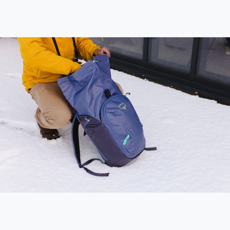 Rucsac urban Osprey Transporter Roll Top 30 l euphoria purple 11