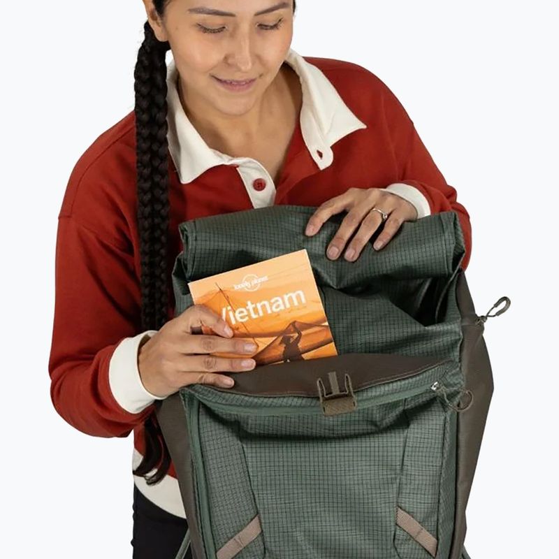 Rucsac de oraș Osprey Transporter Roll Top 20 l pine leaf 8