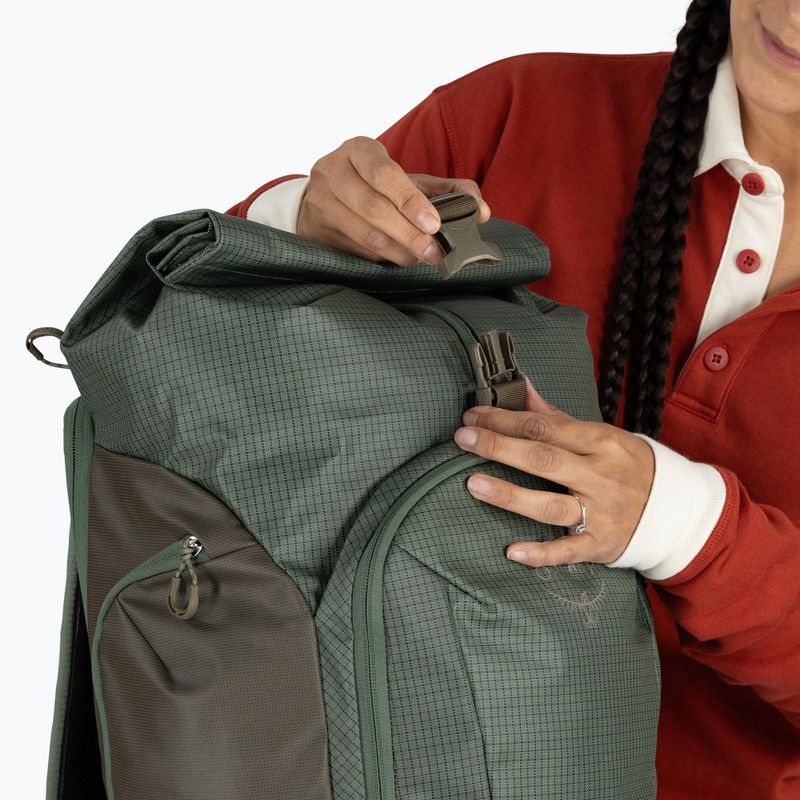 Rucsac urban Osprey Transporter Roll Top 30 l frunză de pin 11