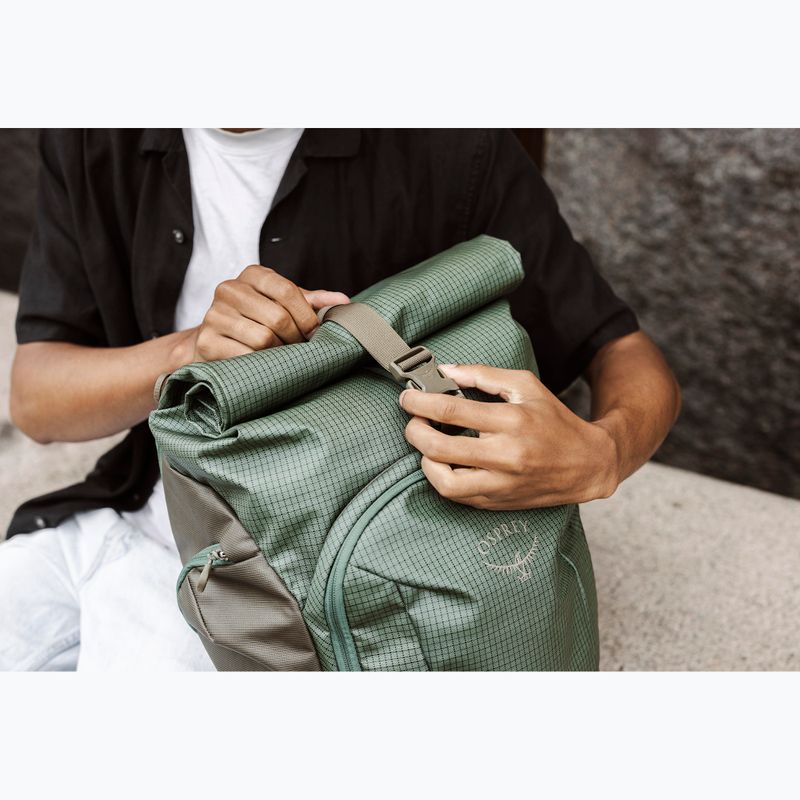 Rucsac de oraș Osprey Transporter Roll Top 20 l pine leaf 19