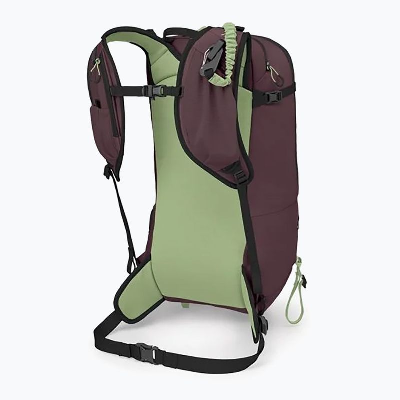 Rucsac de schi de tură Osprey Firn 18 l elderberry purple/peppermint green 3