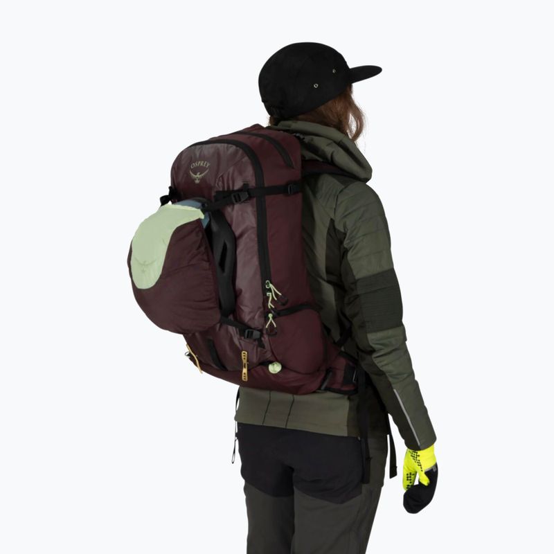 Rucsac de schi de tură Osprey Firn 18 l elderberry purple/peppermint green 5