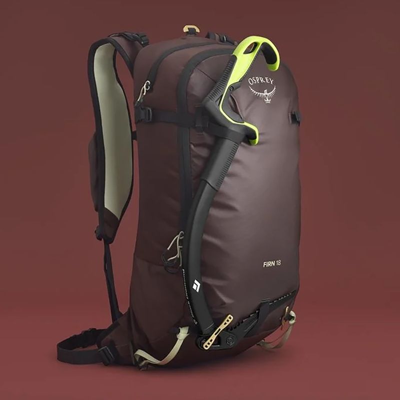 Rucsac de schi de tură Osprey Firn 18 l elderberry purple/peppermint green 9