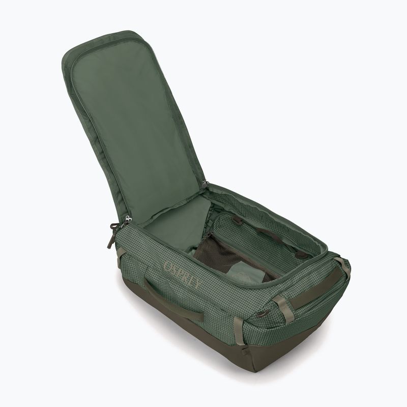 Geantă de călătorie Osprey Transporter Duffel 40 l pine leaf/earl grey 4