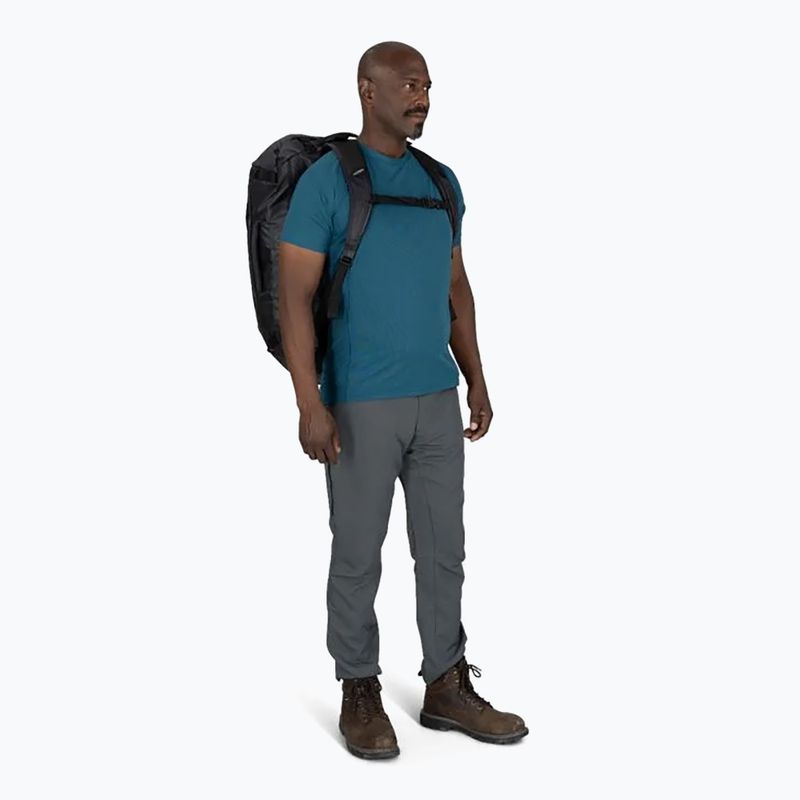 Geantă de voiaj Osprey Transporter Duffel 65 l raven black 6