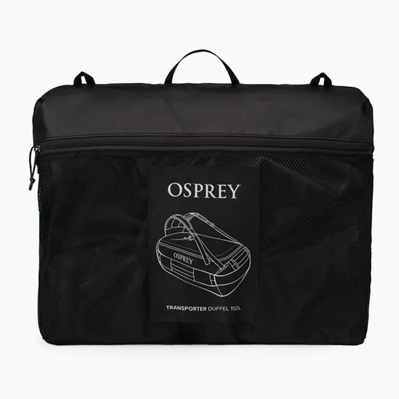 Geantă de voiaj Osprey Transporter Duffel 150 l raven black 5