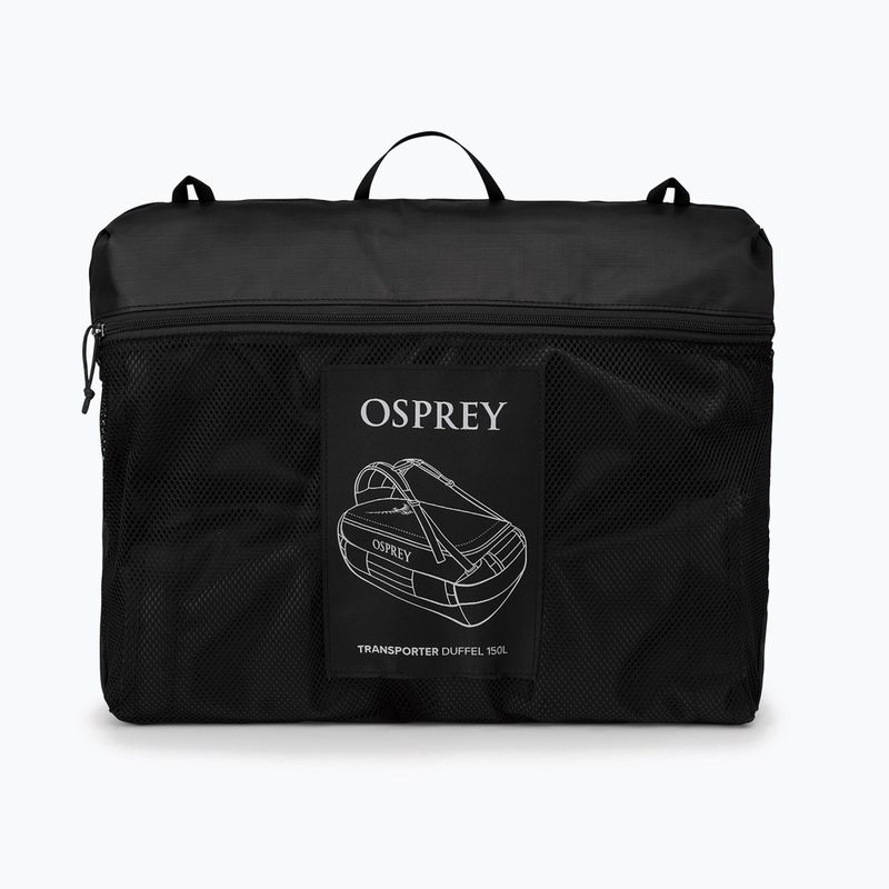 Geantă de voiaj Osprey Transporter Duffel 150 l raven black 5