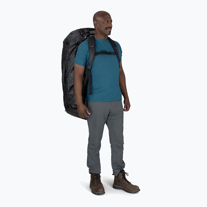 Geantă de voiaj Osprey Transporter Duffel 150 l raven black 6