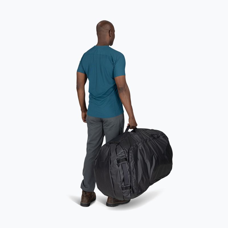 Geantă de voiaj Osprey Transporter Duffel 150 l raven black 7