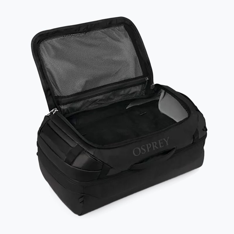 Geantă de voiaj Osprey Transporter Duffel 44 l raven black 4