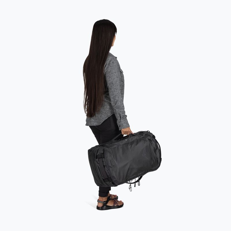 Geantă de voiaj Osprey Transporter Duffel 44 l raven black 6