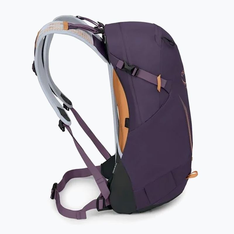 Rucsac turistic Osprey Hikelite 18 l purple ink / purple dusk / cheddar orange 2