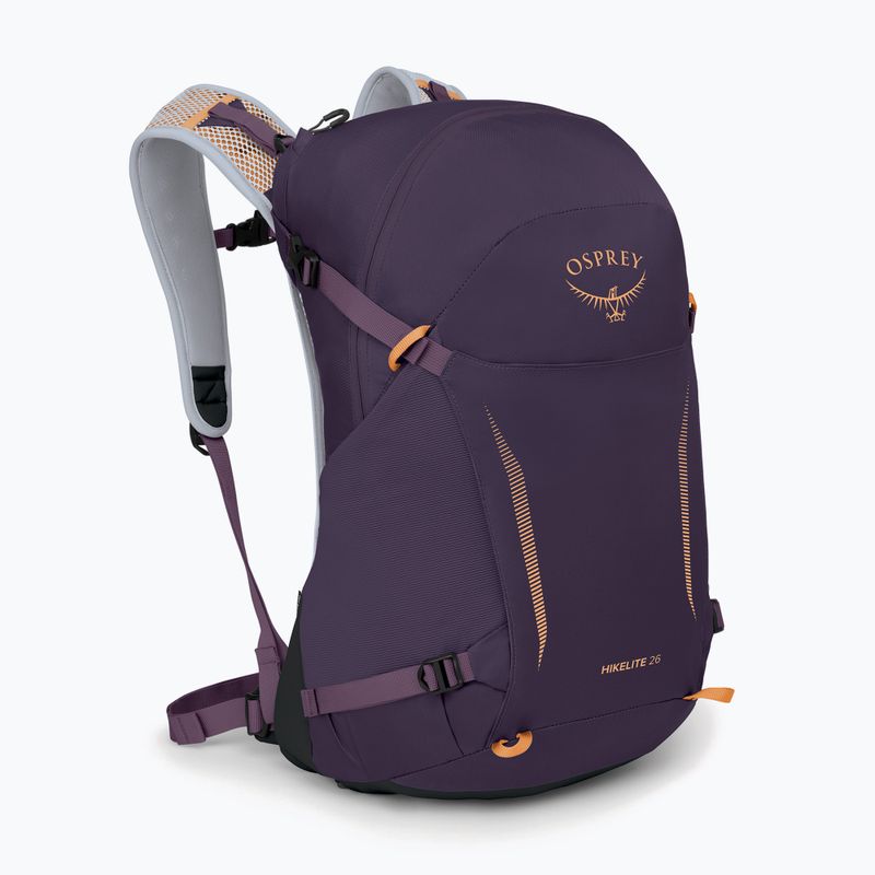Rucsac turistic Osprey Hikelite 26 l purple ink/ purple dusk/ cheddar orange 2