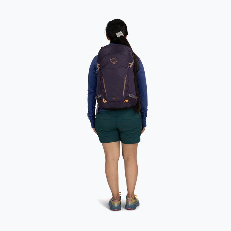 Rucsac turistic Osprey Hikelite 26 l purple ink/ purple dusk/ cheddar orange 7