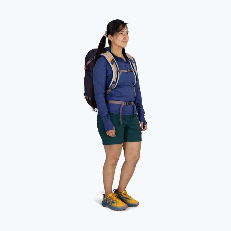 Rucsac turistic Osprey Hikelite 26 l purple ink/ purple dusk/ cheddar orange 9