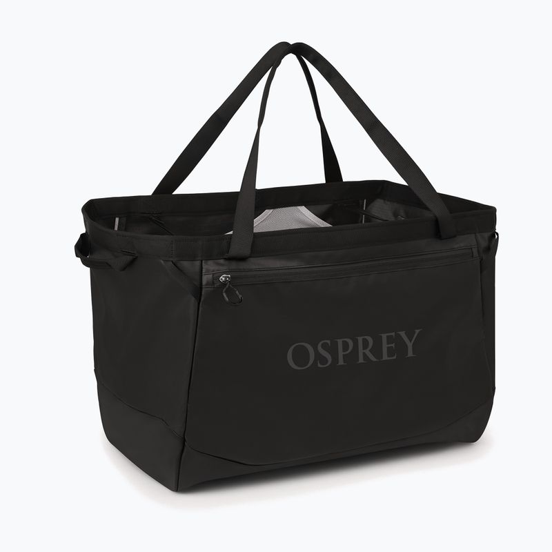 Geantă de călătorie Osprey Transporter Gear Tote 60 l raven black/black 2
