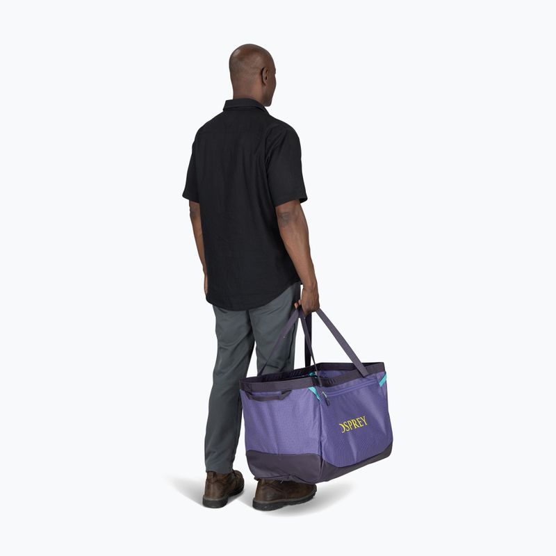 Geantă de voiaj Osprey Transporter Gear Tote 60 l euphoria purple 5