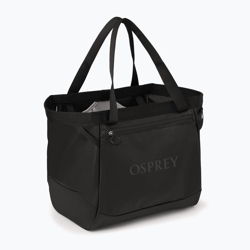 Geantă de călătorie Osprey Transporter Gear Tote 28 l raven black 2