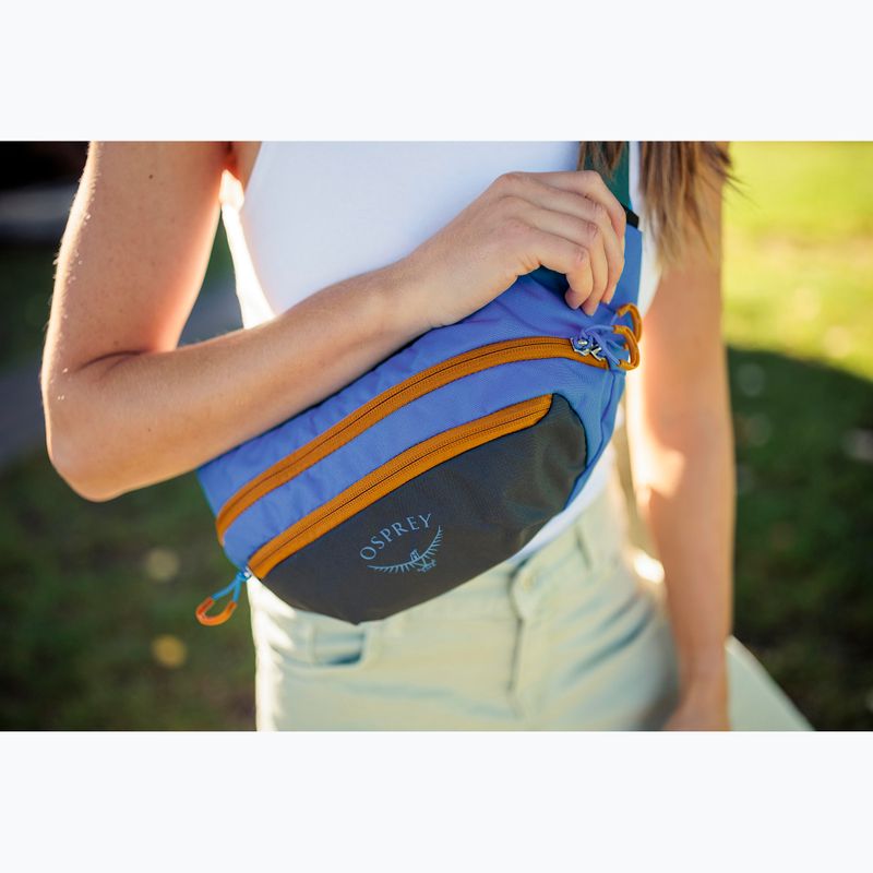 Borsetă Osprey Daylite Waist Earth 2 l dark charcoal/blue flame 11