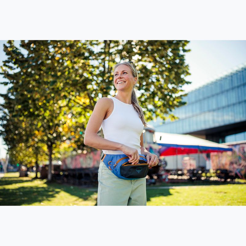 Borsetă Osprey Daylite Waist Earth 2 l dark charcoal/blue flame 13